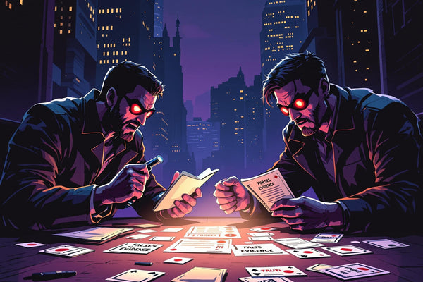 Дуел 1v1 в Град на Лъжите - Разпитвач vs Фалшификатор