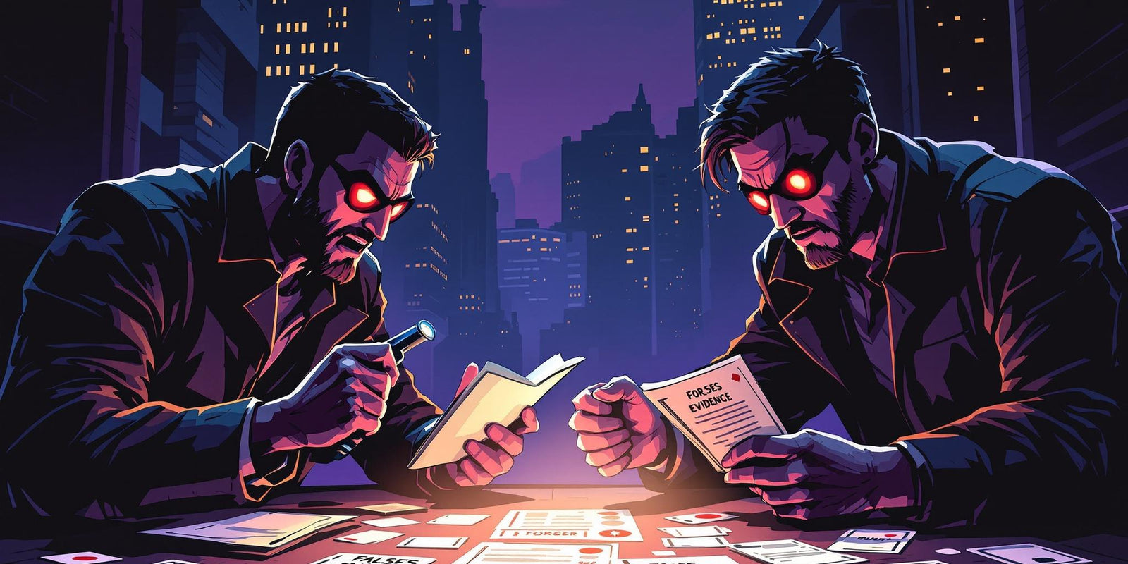 Дуел 1v1 в Град на Лъжите - Разпитвач vs Фалшификатор