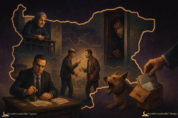 България в карти – визуалният език на „Град на Лъжите“